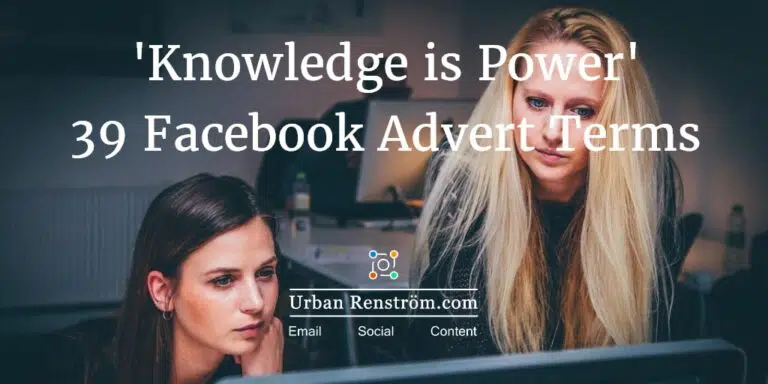 Master These 39 Facebook Ad Terms [Glossary] – Go from Novice to Expert–2023