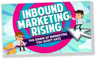 Inbound Marketing vs Outbound Marketing as an Infographic