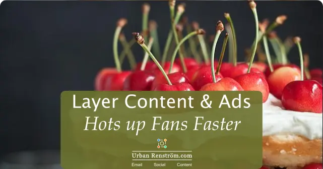 Layering Facebook Ads Content Marketing – Turn Ice-Cold Fans Into Cash-In-Hand Buyers