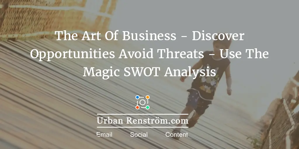How to do The 4-Step SWOT Analysis – Discover Opportunities Avoid Threats