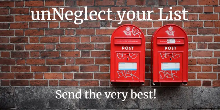 Neglected Email List – Smell the Success 7 Ways Lose the Fewest Subscribers