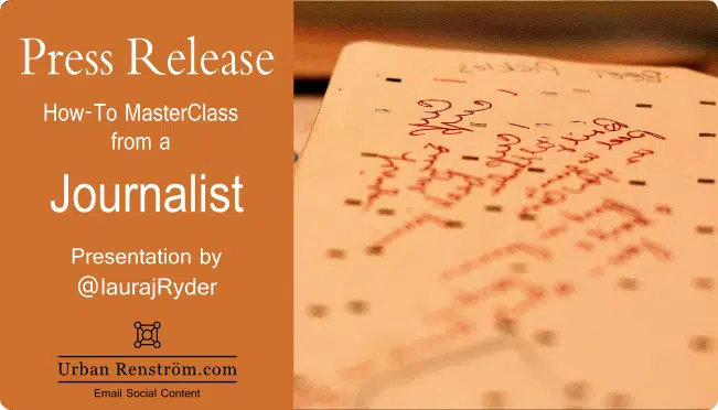 How to Write a Press Release – A 5 Step How-To From a Journalist