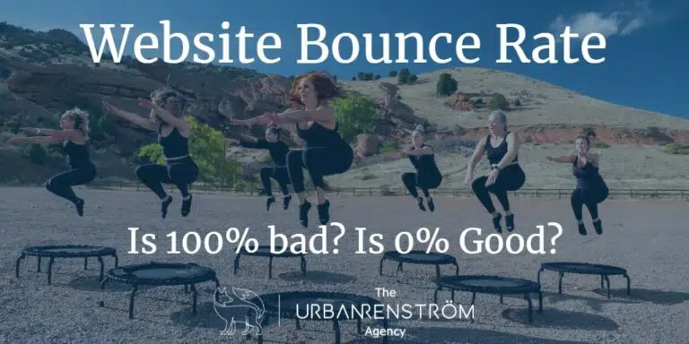 0% or 100% What’s Wrong? Understanding Bounce Rate for a Website