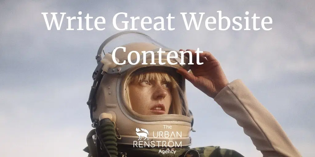 Write Great Website Content